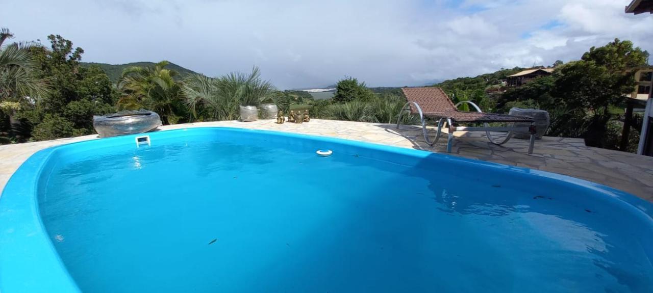 Villa Santorini Praia Do Rosa Com Piscina E Jacuzzi エクステリア 写真