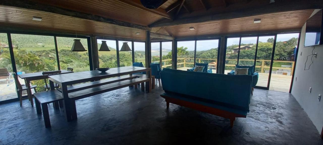 Villa Santorini Praia Do Rosa Com Piscina E Jacuzzi エクステリア 写真