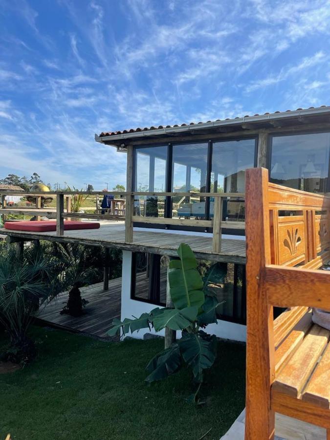 Villa Santorini Praia Do Rosa Com Piscina E Jacuzzi エクステリア 写真